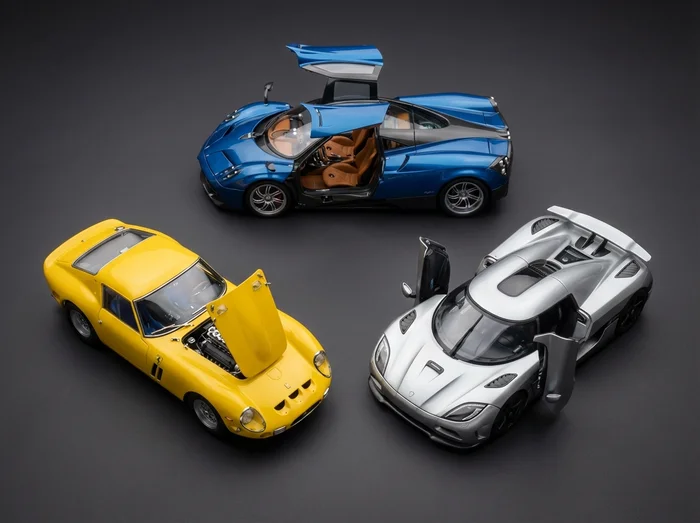 1:18 Scale diecast model cars