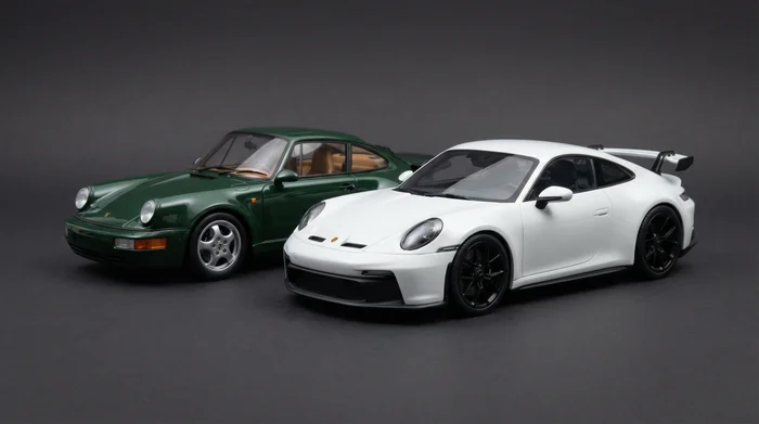 Porsche diecast model cars