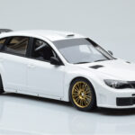 Subaru Impreza WRX STI R205 With Customized Parts White Otto 1:18 OT1037 Resin - image 4 of 6