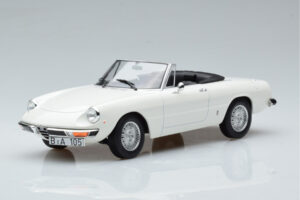 Alfa Romeo 2000 Spider White Norev 1:18 187882 Diecast
