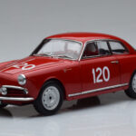 Alfa Romeo Giulietta SV #120 Mille Miglia 1956 Kyosho 1:18 08957A Diecast