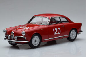 Alfa Romeo Giulietta SV #120 Mille Miglia 1956 Kyosho 1:18 08957A Diecast