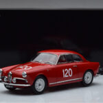 Alfa Romeo Giulietta SV #120 Mille Miglia 1956 Kyosho 1:18 08957A Diecast - image 9 of 9