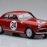 Alfa Romeo Giulietta SV #24 Targa Florio 1958 Kyosho 1:18 08957B Diecast - image 5 of 9