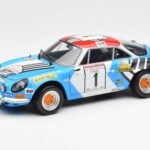 Alpine A110 1600S #1 Nicolas / Vial Winner Tour de Corse 1973 Kyosho 1:18 08485A Diecast