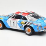 Alpine A110 1600S #1 Nicolas / Vial Winner Tour de Corse 1973 Kyosho 1:18 08485A Diecast - image 7 of 8