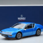 Alpine A310 1600 VE Alpine Blue Norev 1:18 185400 Diecast - image 7 of 7