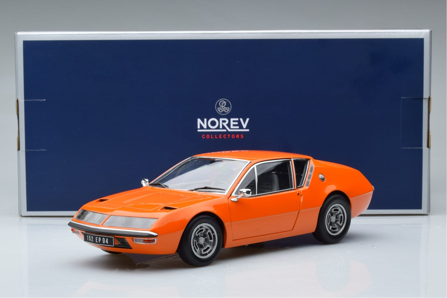 Alpine A310 1600 VF Acropolis Orange Norev 1:18 185402 Diecast - image 7 of 7