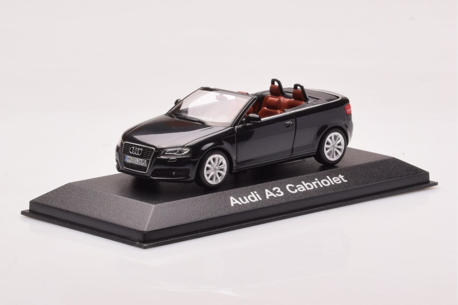 Audi A3 8P Cabriolet Black Minichamps 1:43 5010803333 Diecast - image 2 of 4