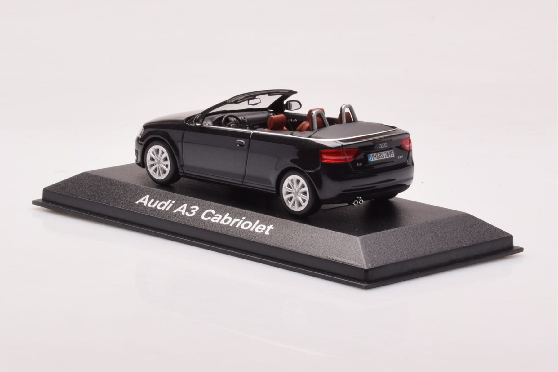 Audi A3 8P Cabriolet Black Minichamps 1:43 5010803333 Diecast - image 3 of 4