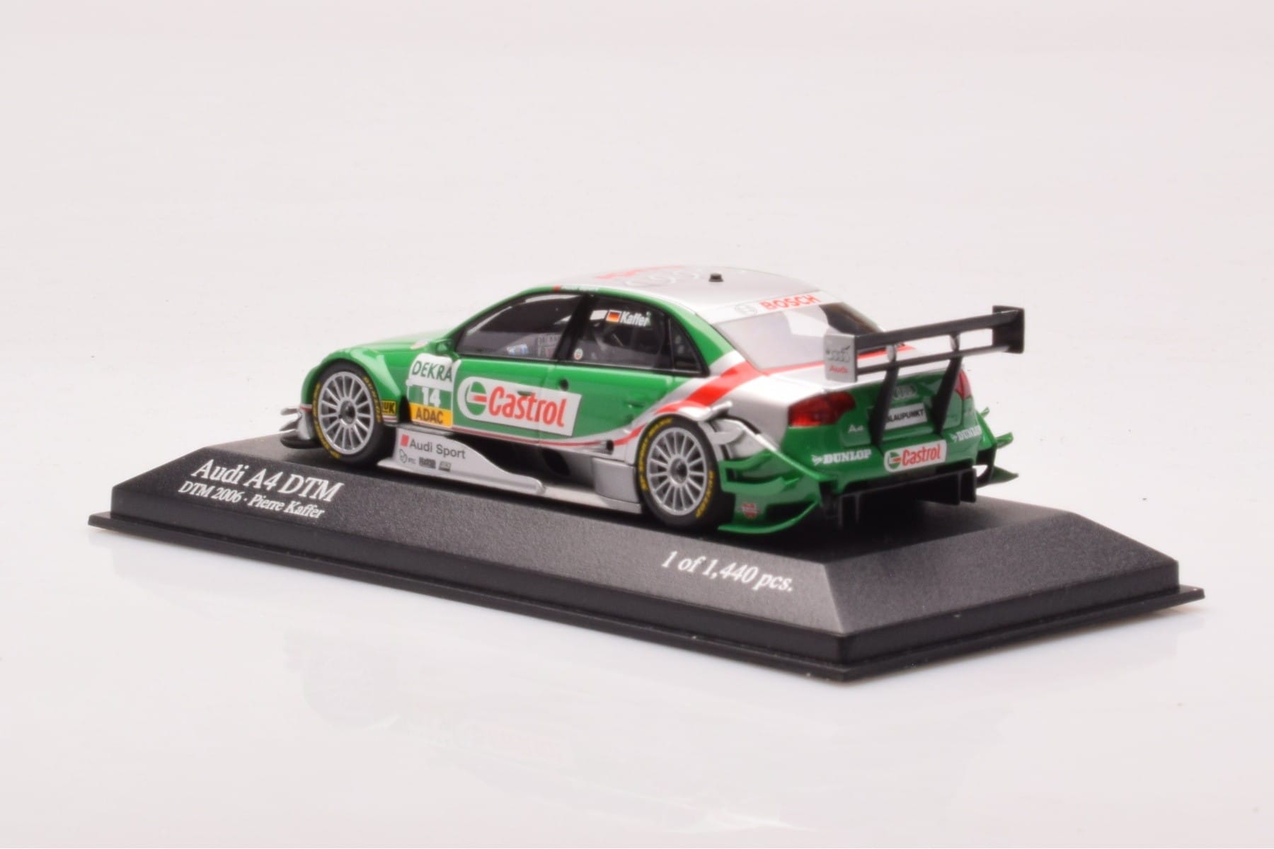 Audi A4 B7 DTM Team Phoenix #14 F. Kaffer DTM 2006 Minichamps 1:43 400061514 Diecast - image 3 of 4