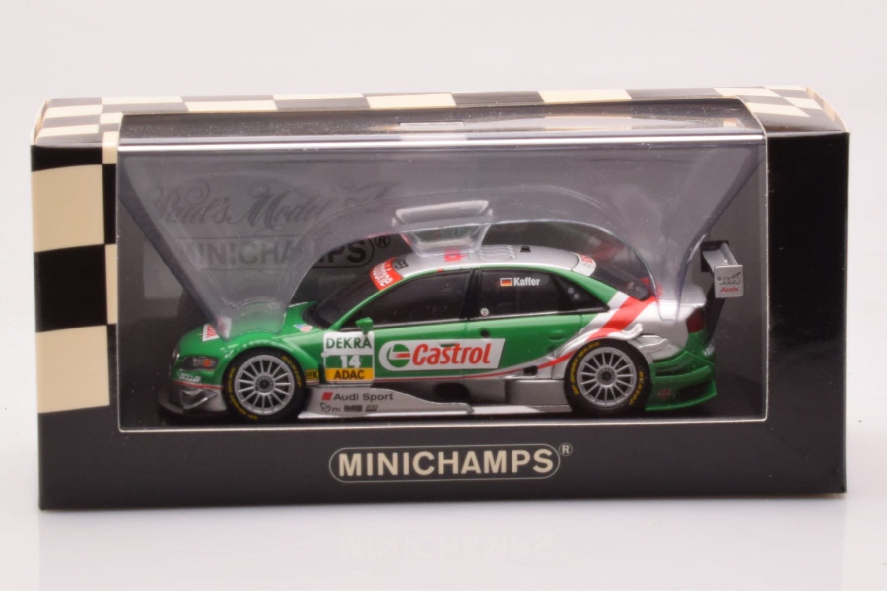 Audi A4 B7 DTM Team Phoenix #14 F. Kaffer DTM 2006 Minichamps 1:43 400061514 Diecast - image 4 of 4