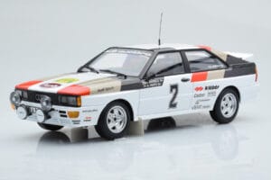 Audi Quattro Audi Sport #1 H. Mikkola / A. Hertz Winners International Swedish Rally 1981 Minichamps 1:18 155811102 Diecast