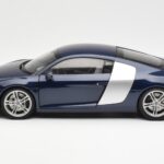 Audi R8 4.2 FSI V8 Blue Kyosho 1:18 09213BL Diecast - image 4 of 8