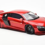 Audi R8 4S Liberty Walk Candy Red GT Spirit 1:18 GT892 Resin - image 4 of 6