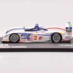 Audi R8 #2 E. Pirro / F. Biela / A. McNish 12 Hours of Sebring 2nd Place 2005 Minichamps 1:43 400051302 Diecast