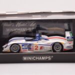 Audi R8 #2 E. Pirro / F. Biela / A. McNish 12 Hours of Sebring 2nd Place 2005 Minichamps 1:43 400051302 Diecast - image 4 of 4
