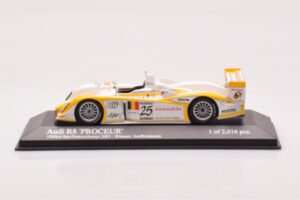 Audi R8 #25 S. Ara / T. Kristensen Winners 1000km Spa 2003 Minichamps 1:43 400031325 Diecast