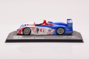 Audi R8 #4 M. Ortelli / J-M. Gounon 1000km Spa 2005 Minichamps 1:43 400051304 Diecast