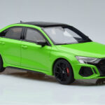 Audi RS3 8Y Sedan Green GT Spirit 1:18 GT414 Resin - image 4 of 6
