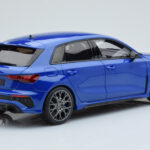 Audi RS3 8Y Sportback Performance Edition Nagaro Blue GT Spirit 1:18 GT884 Resin - image 2 of 5