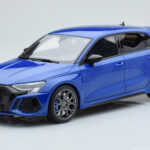 Audi RS3 8Y Sportback Performance Edition Nagaro Blue GT Spirit 1:18 GT884 Resin