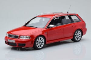 Audi RS4 B5 Avant Red Otto 1:18 OT1026B Resin