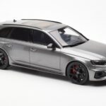 Audi RS4 B9 Avant Competition Daytona Grey GT Spirit 1:18 GT456 Resin - image 4 of 6