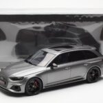 Audi RS4 B9 Avant Competition Daytona Grey GT Spirit 1:18 GT456 Resin - image 6 of 6