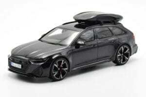 Audi RS6 C8 Avant Mythos Black With Carbon Roof Asia Edition GT Spirit 1:18 CLDC007 Resin