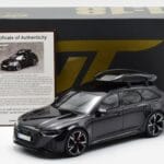 Audi RS6 C8 Avant Mythos Black With Carbon Roof Asia Edition GT Spirit 1:18 CLDC007 Resin - image 6 of 6