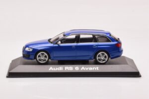 Audi RS6 C6 Sepang Blue Minichamps 1:43 5010710223 Diecast