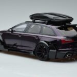 Audi RS6 C7 Avant With Body Kit Purple GT Spirit 1:18 GT864 Resin - image 5 of 6