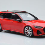 Audi RS6 MTM C8 Avant Tango Red GT Spirit 1:18 GT432 Resin - image 4 of 6