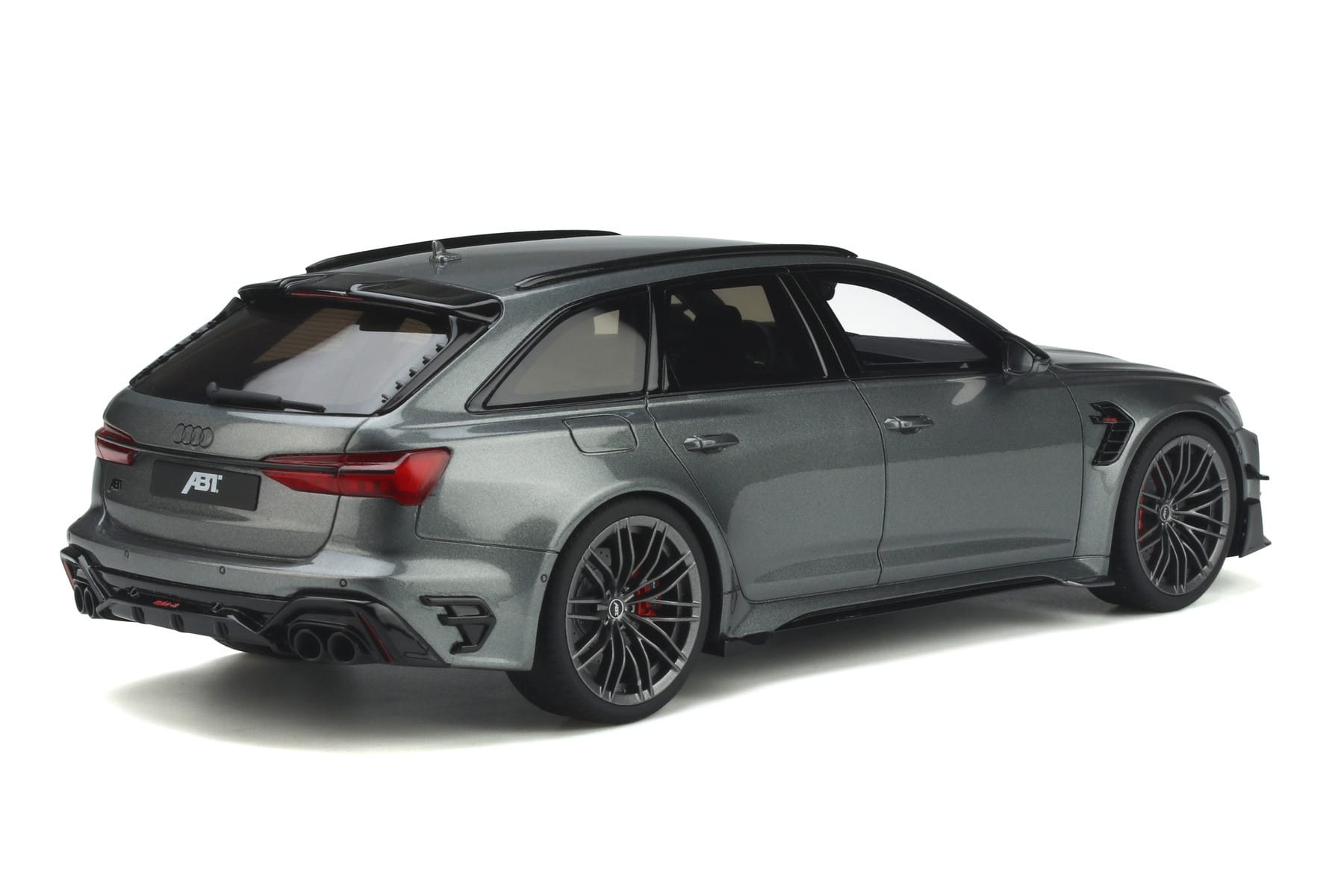 Audi RS6-R ABT C8 Avant Gray GT Spirit 1:18 GT292 Resin - image 2 of 5