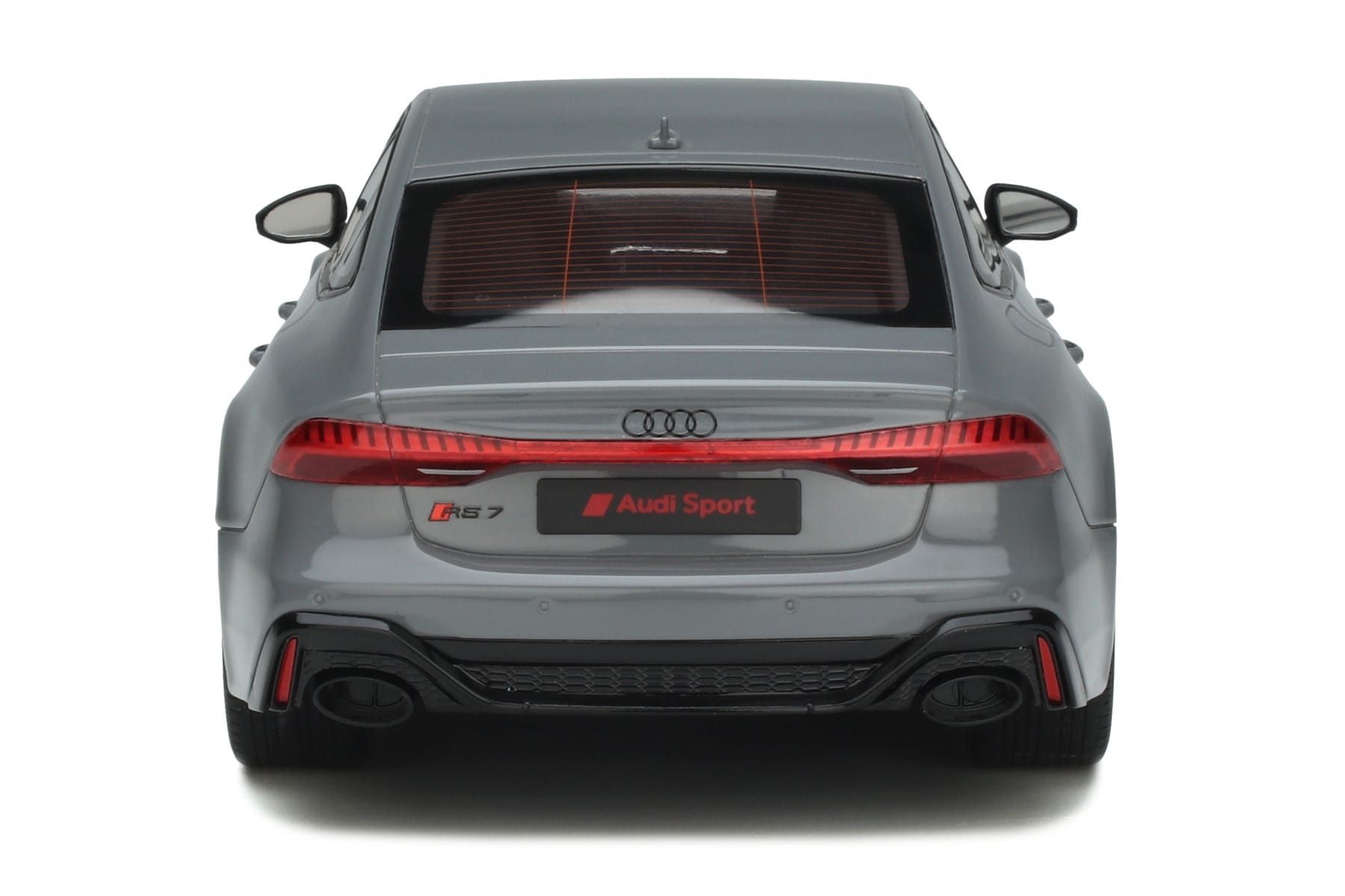 Audi RS7 C8 Sportback Nardo Grey GT Spirit 1:18 GT823 Resin - image 5 of 5