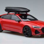 Audi RS7 C8 Sportback Red Asia Edition GT Spirit 1:18 CLDC021 Resin - image 4 of 6