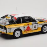 Audi Sport Quattro S1 E2 #4 S. Blomqvist / B. Cederberg Rally 1000 Lakes 1985 IXO 1:18 18RMC161A Diecast - image 2 of 6
