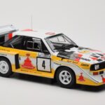 Audi Sport Quattro S1 E2 #4 S. Blomqvist / B. Cederberg Rally 1000 Lakes 1985 IXO 1:18 18RMC161A Diecast - image 4 of 6