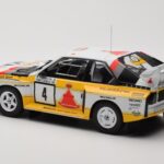 Audi Sport Quattro S1 E2 #4 S. Blomqvist / B. Cederberg Rally 1000 Lakes 1985 IXO 1:18 18RMC161A Diecast - image 5 of 6