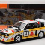 Audi Sport Quattro S1 E2 #4 S. Blomqvist / B. Cederberg Rally 1000 Lakes 1985 IXO 1:18 18RMC161A Diecast - image 6 of 6