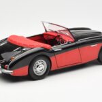 Austin-Healey 3000 Mk I Spider Black Red Kyosho 1:18 08141KR Diecast - image 3 of 8