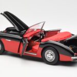 Austin-Healey 3000 Mk I Spider Black Red Kyosho 1:18 08141KR Diecast - image 5 of 8