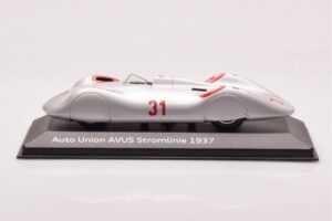 Auto Union Stromlinie #31 AVUS 1937 Silver Minichamps 1:43 5030900503 Diecast