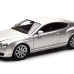 Bentley Continental GT Silver Minichamps 1:18 100139021 Diecast