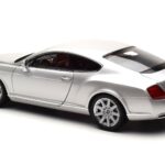 Bentley Continental GT Silver Minichamps 1:18 100139021 Diecast - image 7 of 8