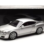 Bentley Continental GT Silver Minichamps 1:18 100139021 Diecast - image 8 of 8
