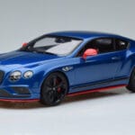 Bentley Continental GT Speed Black Edition Blue GT Spirit 1:18 KJ006 Resin