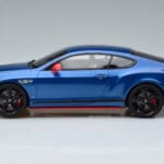 Bentley Continental GT Speed Black Edition Blue GT Spirit 1:18 KJ006 Resin - image 3 of 6