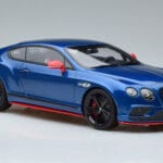 Bentley Continental GT Speed Black Edition Blue GT Spirit 1:18 KJ006 Resin - image 4 of 6